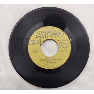 Otis Redding – (Sittin’ On) The Dock Of The Bay 7” ATCO 157 Canada 1972